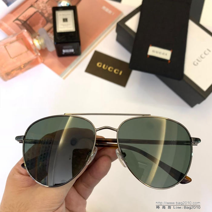 GUCCI古馳 GG0388S 2019開春官網新款 採用進口鏡片 超高工藝 經典男女款 太陽鏡  lly1580